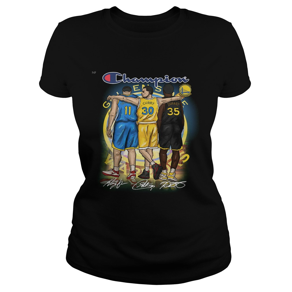 Golden State Warriors Champion Thomson Curry Durant Classic Ladies