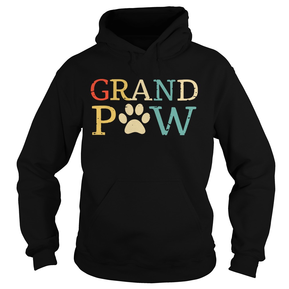 Grand Paw dog lover Hoodie
