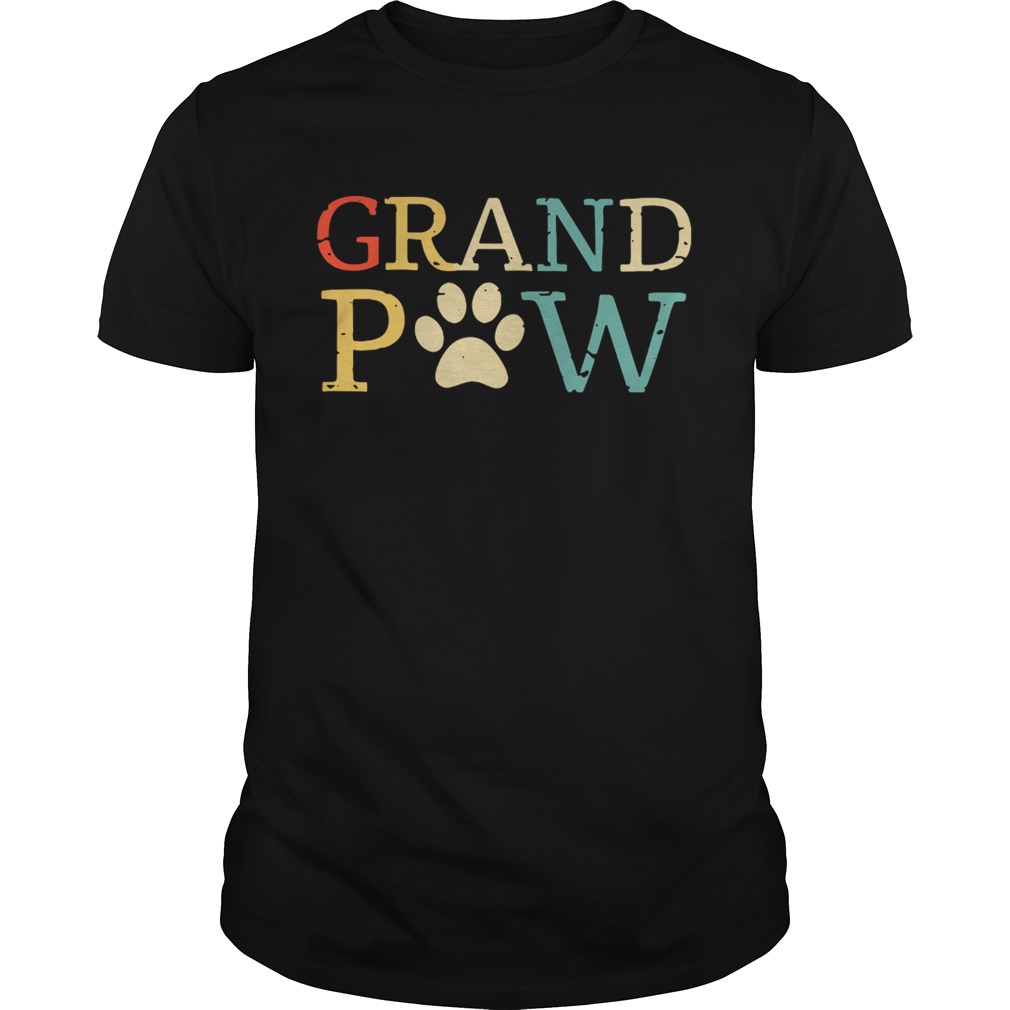 Grand Paw dog lover shirt
