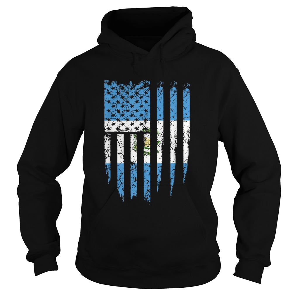 Guatemalan American Flag Hoodie