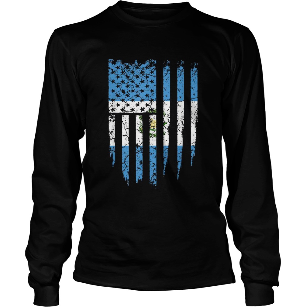 Guatemalan American Flag LongSleeve