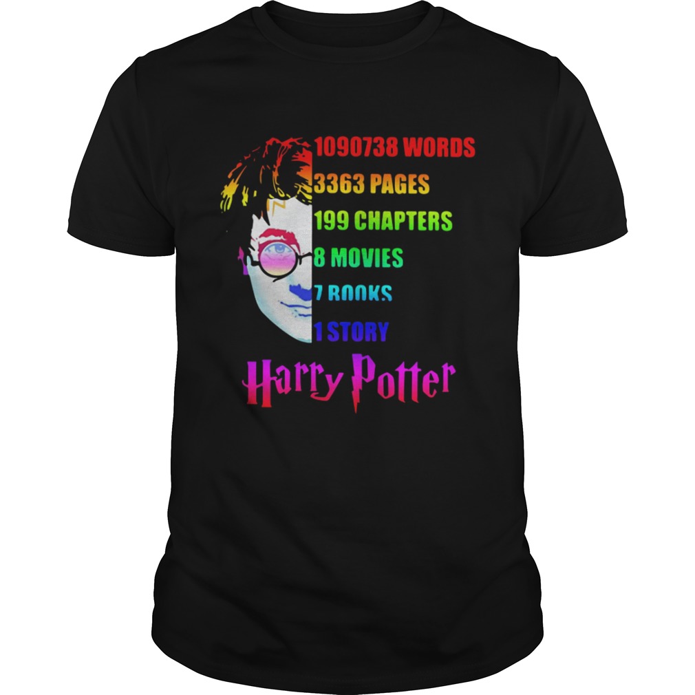 Harry Potter facts infographic style LGBT pride 2019 Unisex