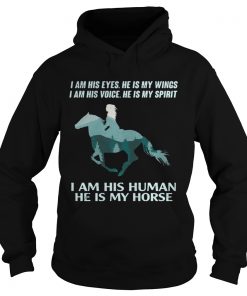 I am his eyes he is my wings I am his voice he is spirit Hoodie