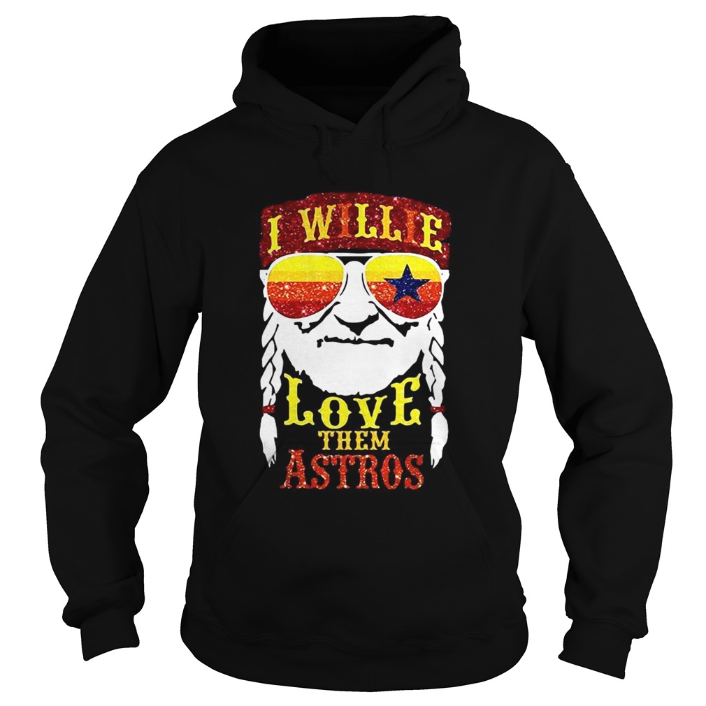 I willie love them astros Hoodie