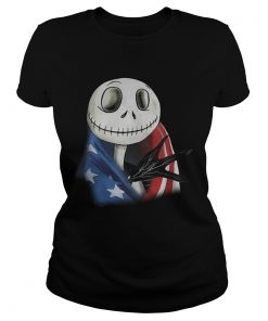Jack Skellington American flag  Classic Ladies