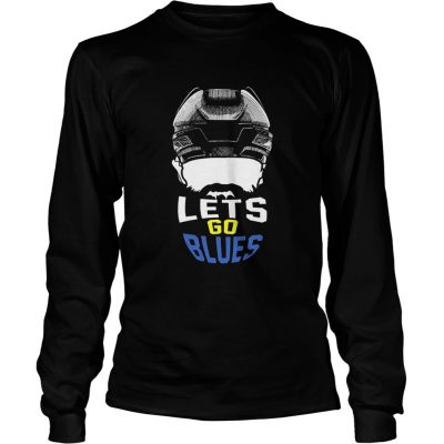 Lets Go St Louis Blues Hockey Fan Funny Longsleeve Tee
