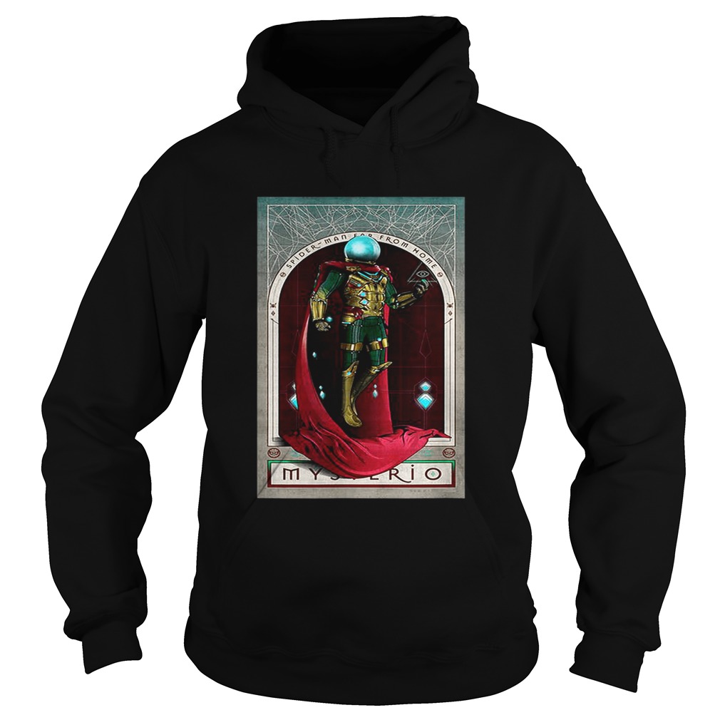 Marvel Spiderman Far From Home Mysterio Tarot Card Hoodie
