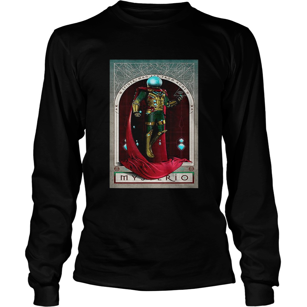 Marvel Spiderman Far From Home Mysterio Tarot Card LongSleeve