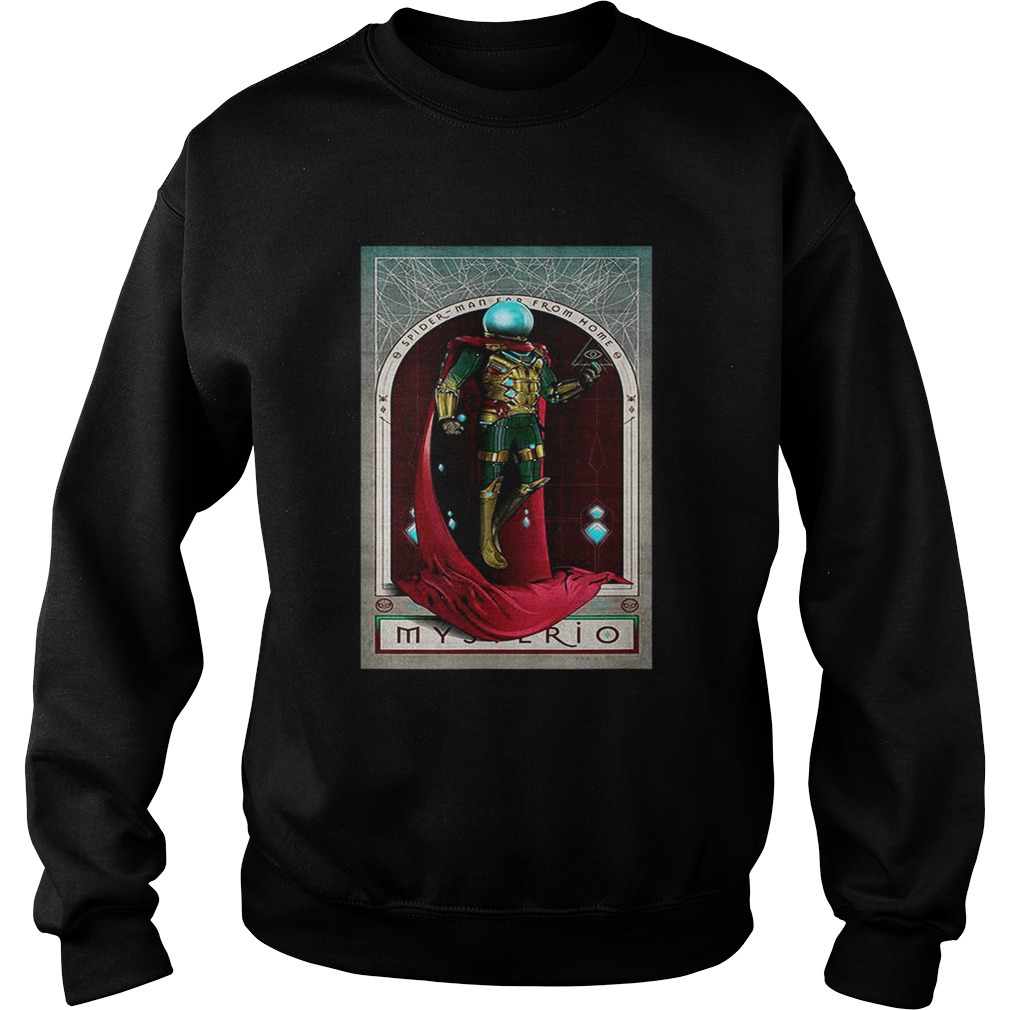 Marvel Spiderman Far From Home Mysterio Tarot Card Sweatshirt