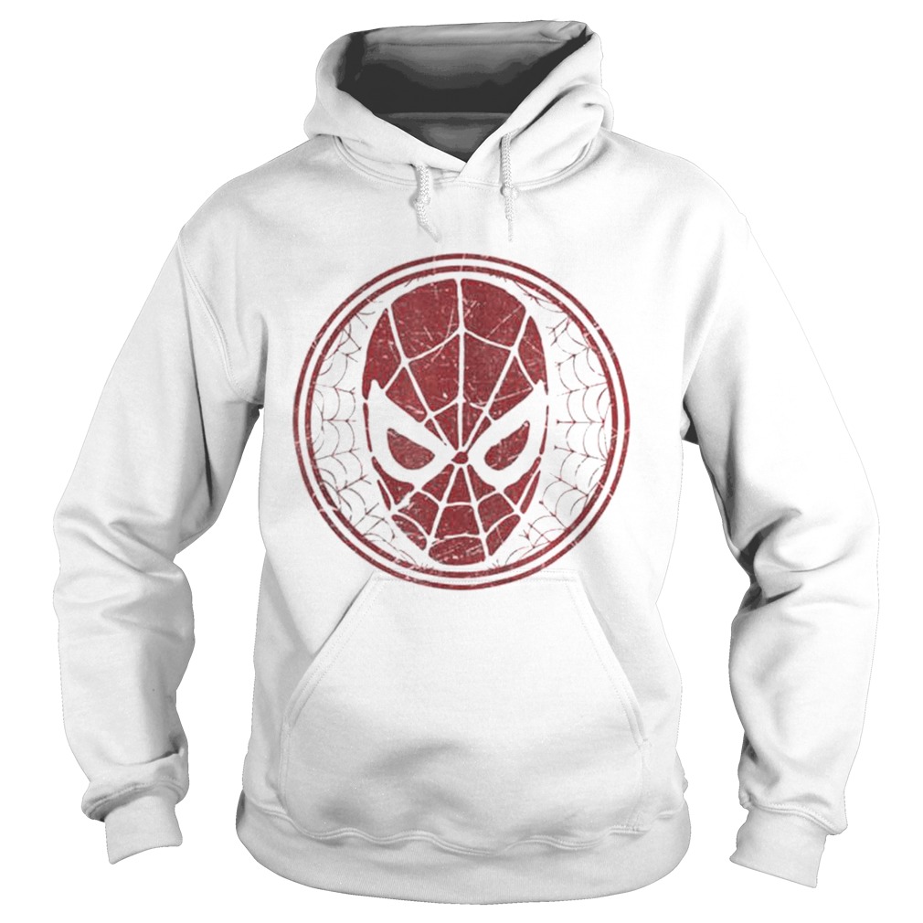 Marvel Spiderman Web Mask Graphic Hoodie