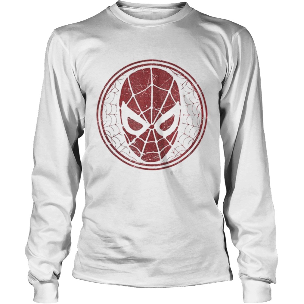 Marvel Spiderman Web Mask Graphic LongSleeve