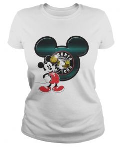Mickey NBA Finals Champs 2019 Toronto Raptors TShirt Classic Ladies