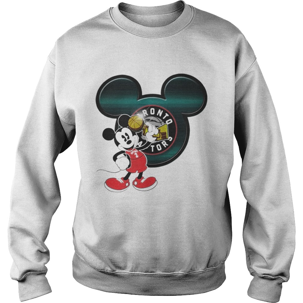 Mickey NBA Finals Champs 2019 Toronto Raptors TShirt Sweatshirt