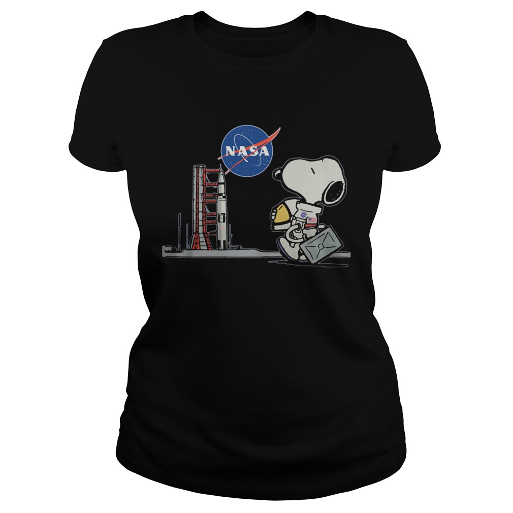 Nasa Snoopy Astronaut Classic Ladies