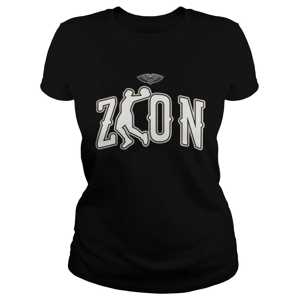 New Orleans Pelicans Zion Williamson Shirt Classic Ladies