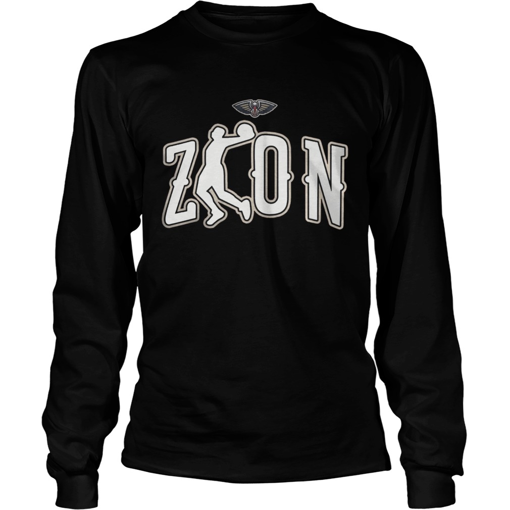 New Orleans Pelicans Zion Williamson Shirt LongSleeve