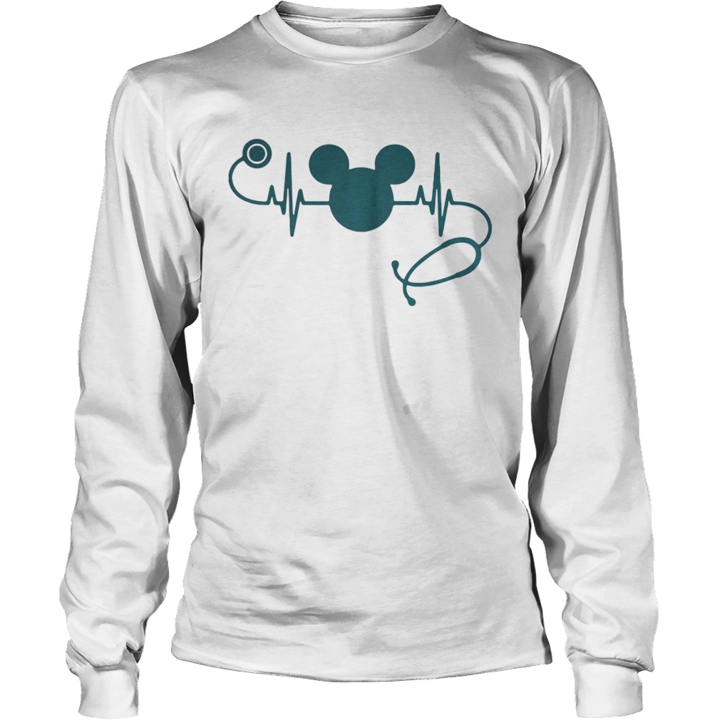 Nurse loves Mickey Mouse Disney LongSleeve
