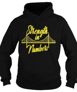 Official Golden State Warrior Strength In Numbers Hoodie
