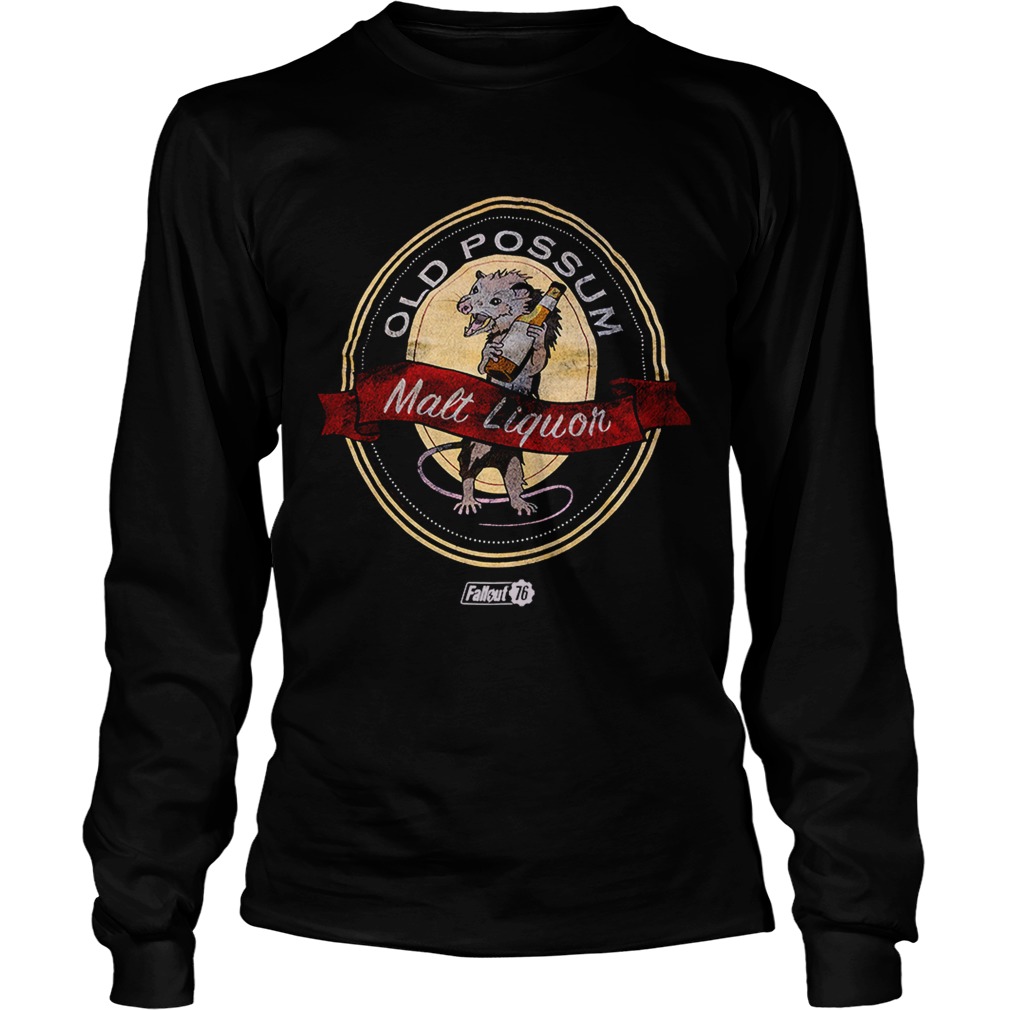 Old possum Malt Liquor Fallout 76 LongSleeve