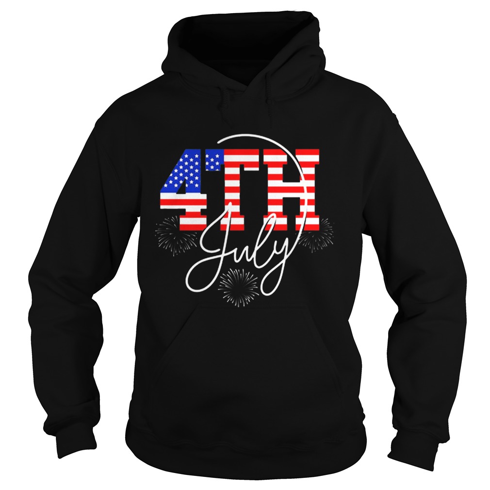 Original Happy 4 July Great Family Gift American Flag Shirt Hoodie
