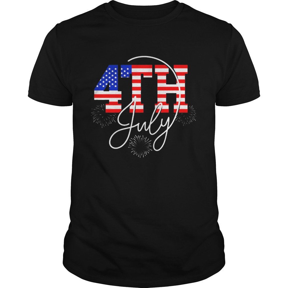 Original Happy 4 July Great Family Gift American Flag Shirt Unisex
