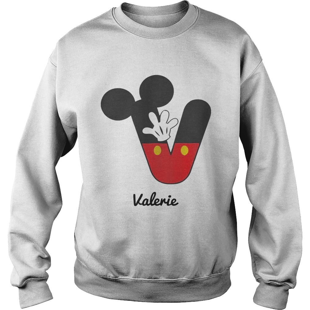 Personalized Name V Begins Mickey Hat Funny TShirt Sweatshirt