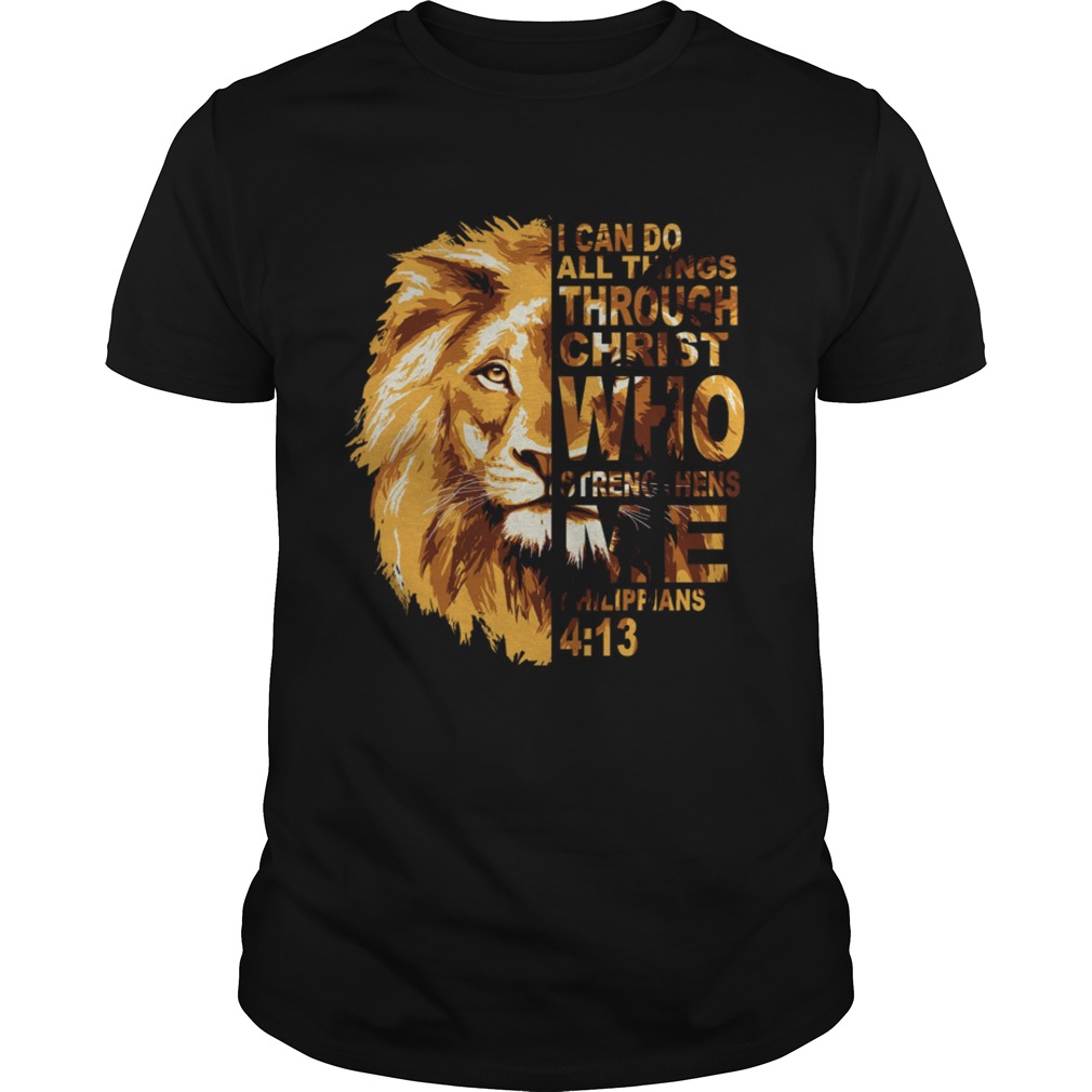 Philippians 413 Lion Unisex