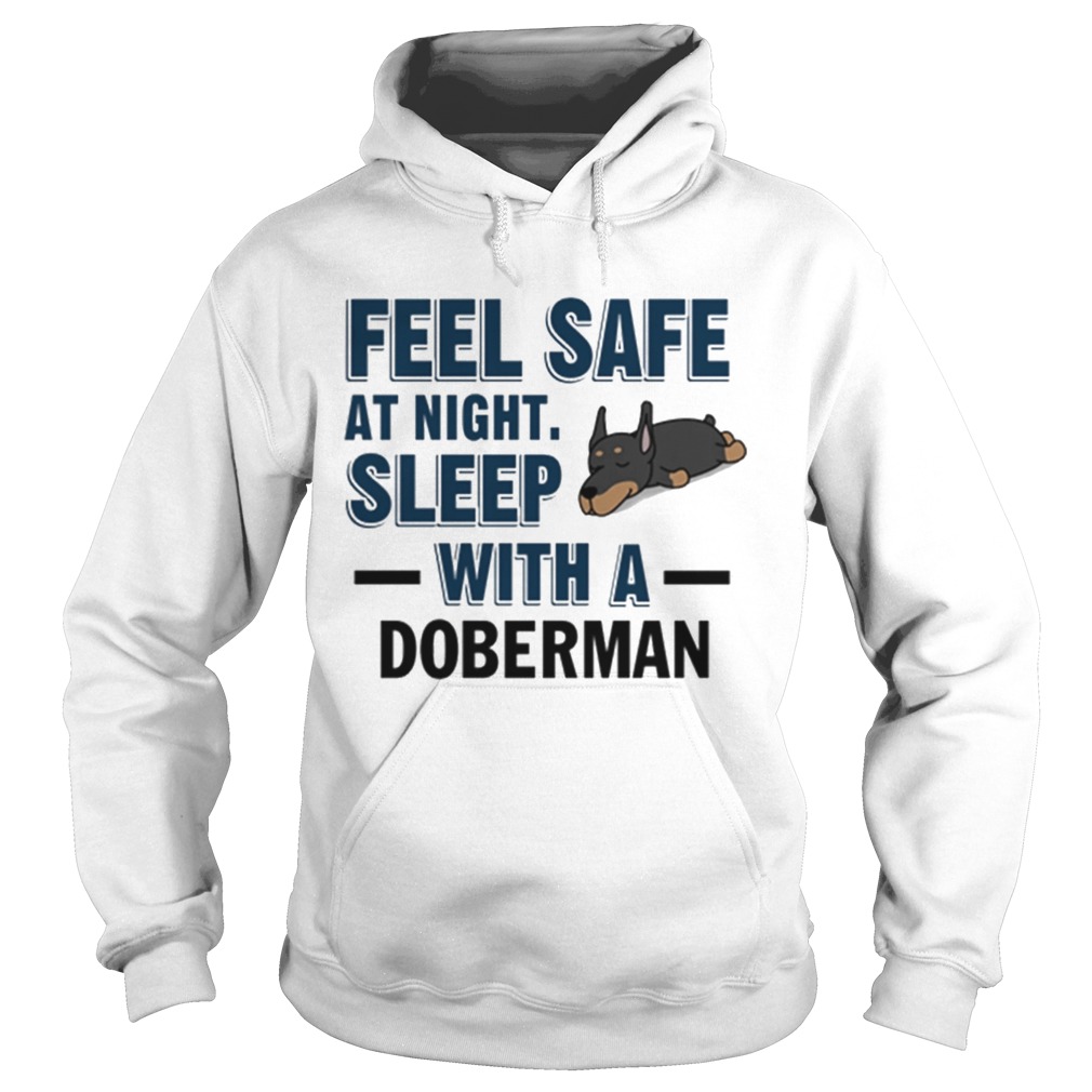 Premium Feel safe at night sleep with a Doberman Hoodie