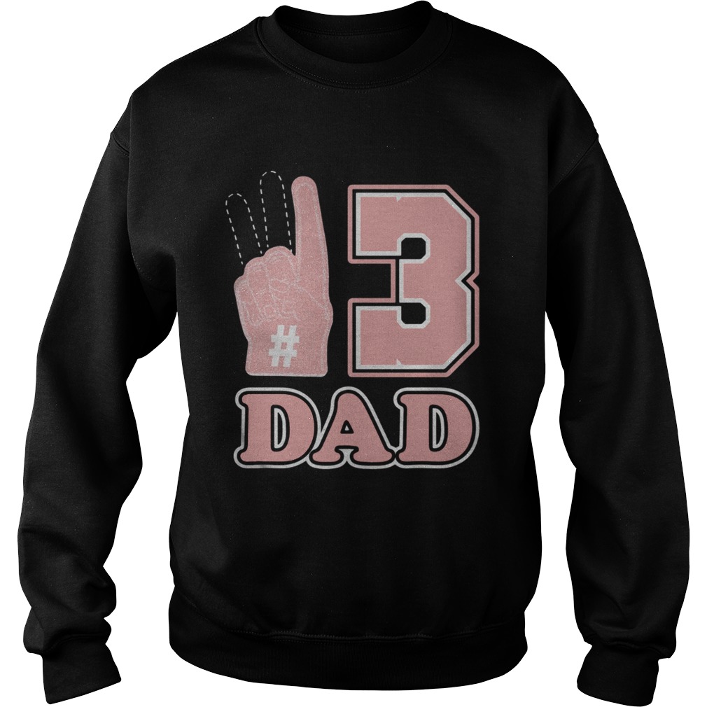 PromotionBeyond Dad of 3 Cubed Sweatshirt