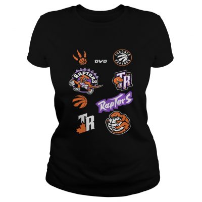 Raptors All Logos Ladies Tee