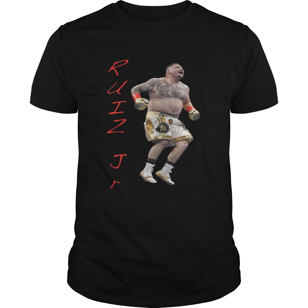 Ruiz Jr Destroyer celebration shirt