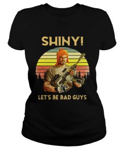 Shiny lets be bad guys vintage sunset  Classic Ladies