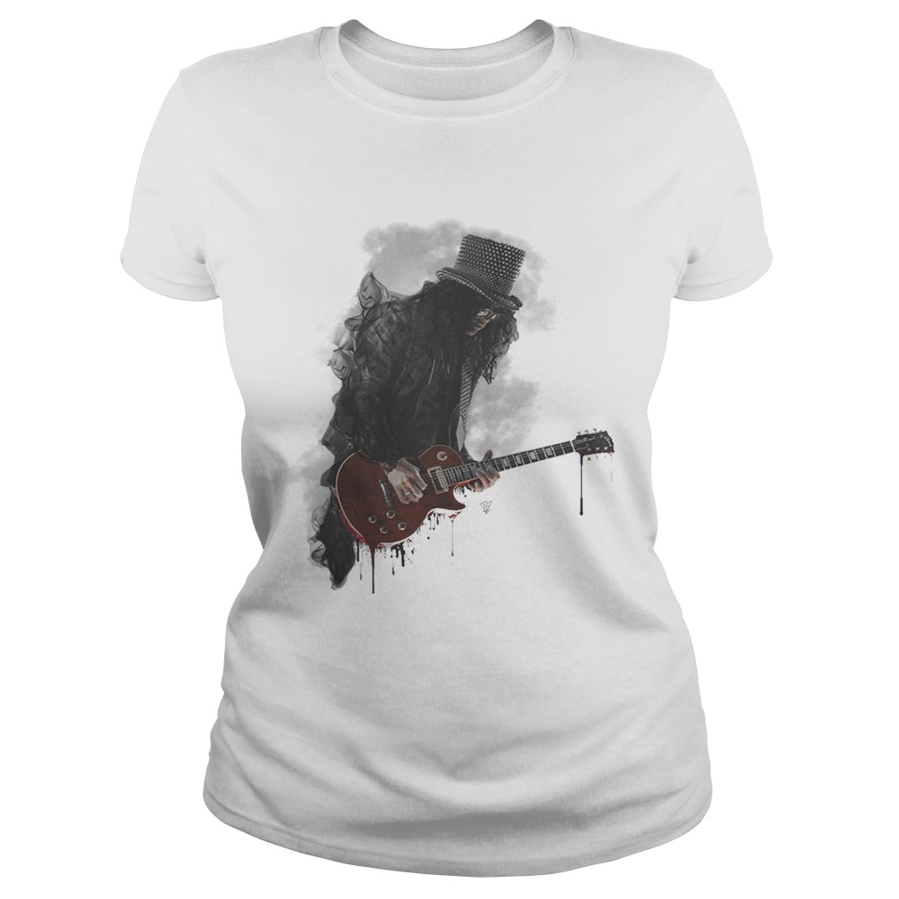 Slash Play Guitar Guns N Roses Shirt T Shirt Classic