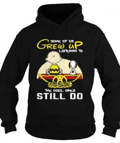 Some Of Us Grew Up Listening To Aerosmith SnoopyPeanut Hoodie