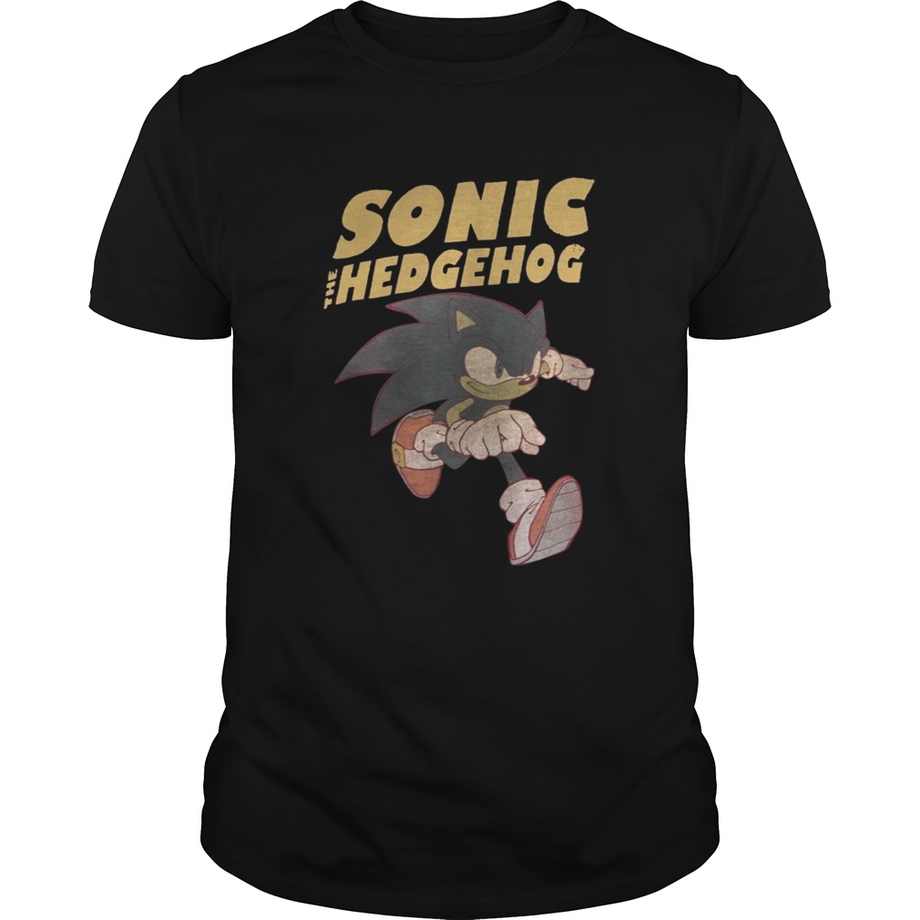 Sonic hedgehog shirt