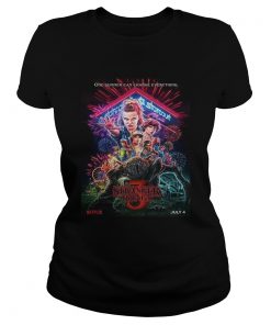 Stranger Things 3 Poster Women T Classic Ladies