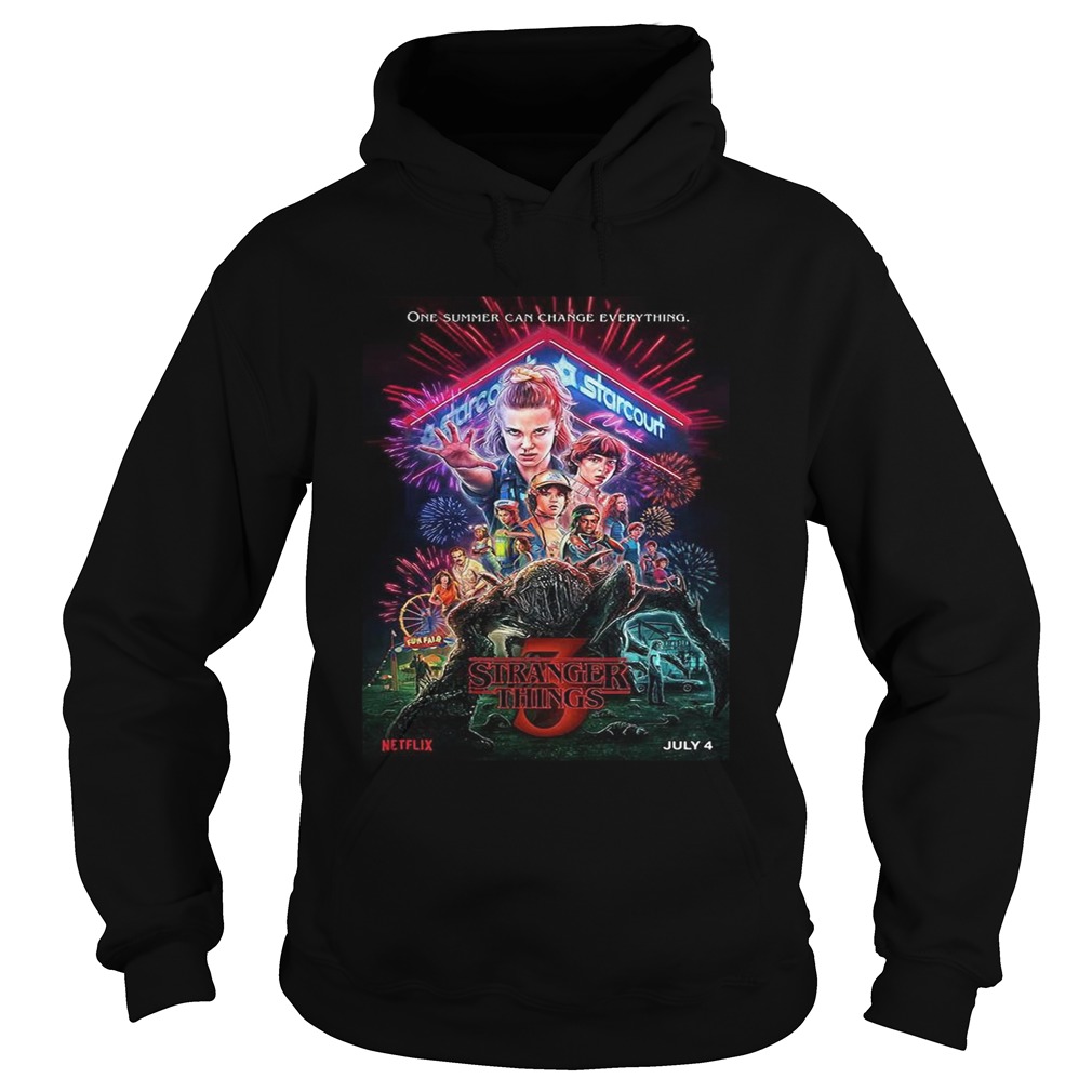 Stranger Things 3 Poster Women T Hoodie
