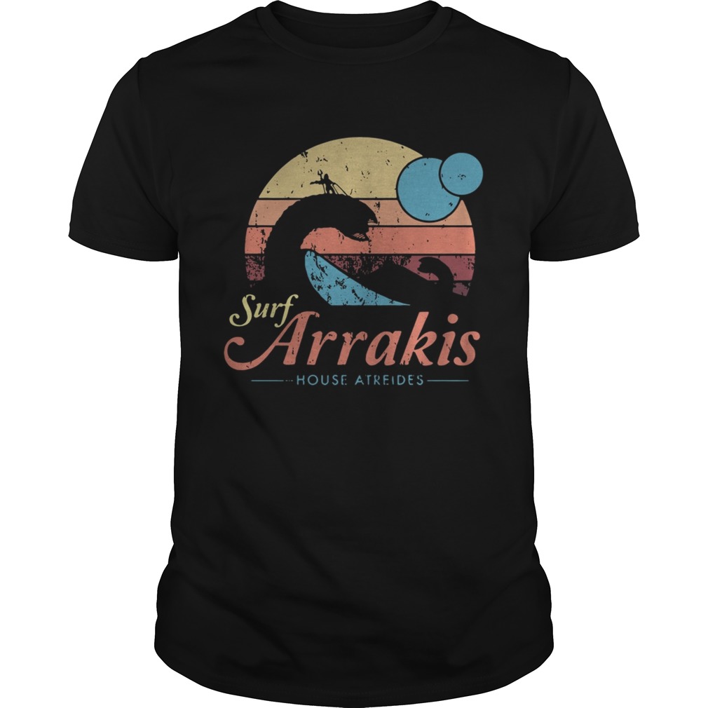 Surf Arrakis house Atreides vintage shirt