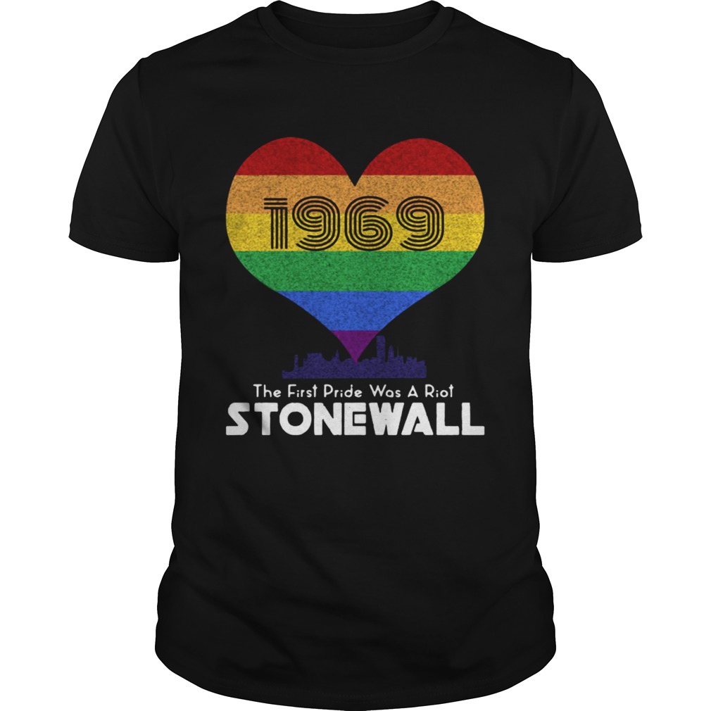 The first pride 50th anniversary stonewall 1969 NYC LGBTQ shirt