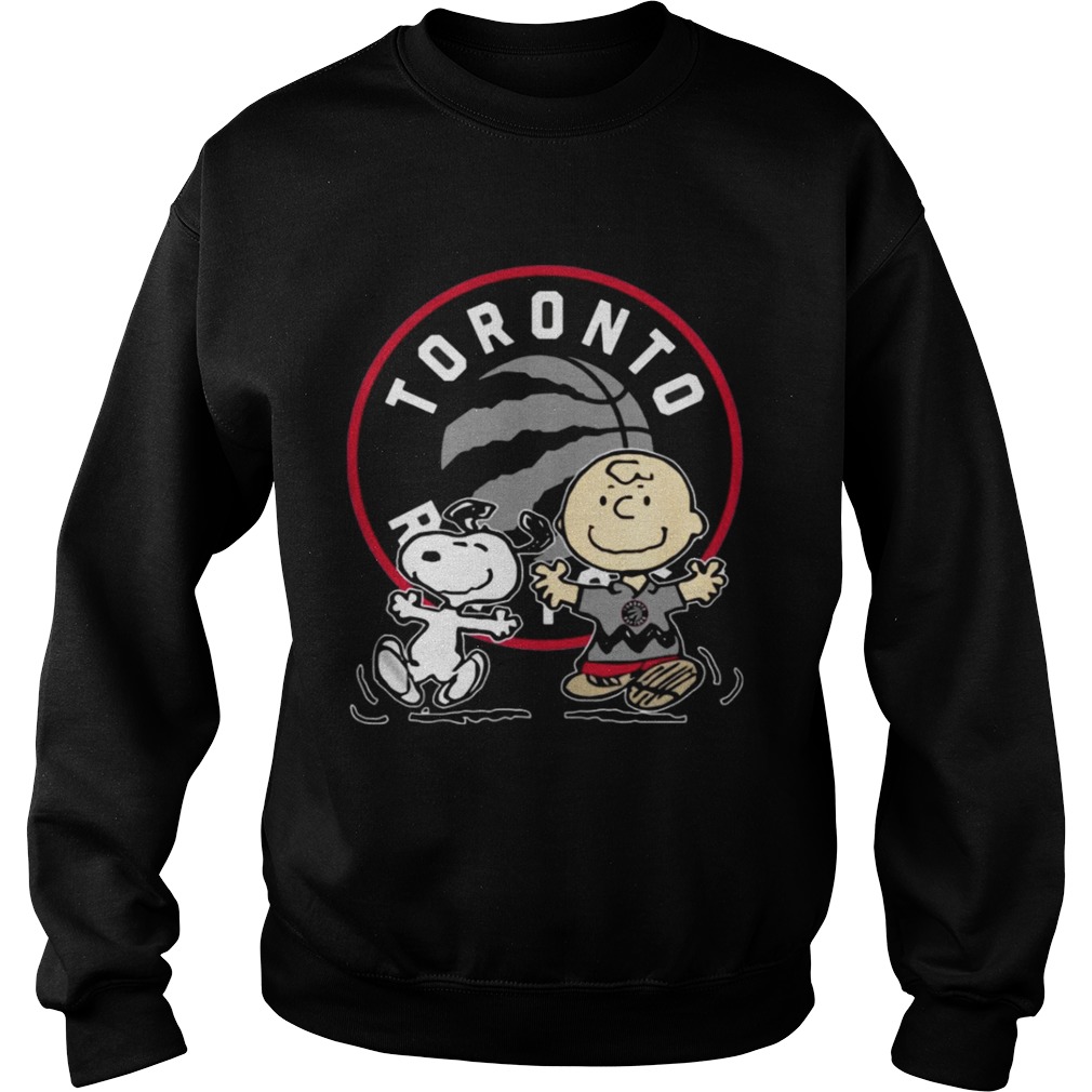 Toronto Raptors Snoopy and Chris Brown Shirt Sweatshirt