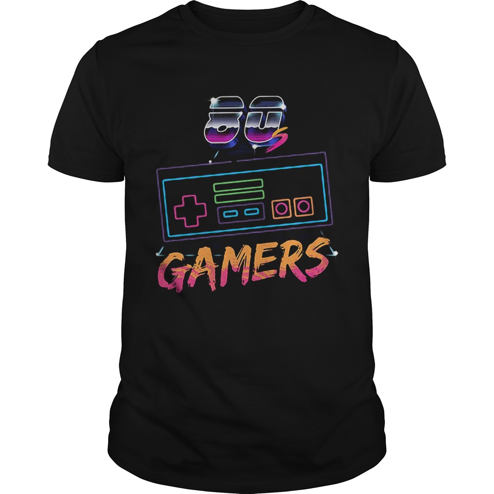 Video Games Flyer 1980s retro Gaming gamers Unisex