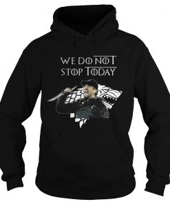We dont not stop today Jurgen Klopp Hoodie