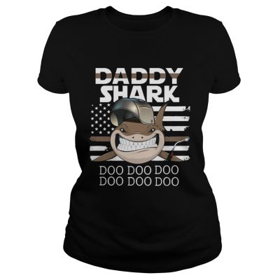 Welder Daddy Shark Doo Doo Doo Ladies tee
