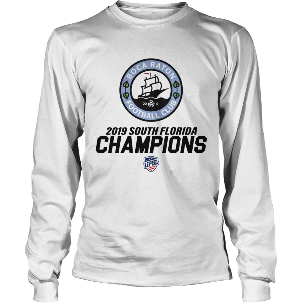 2019 UPSL South Florida Champions Shirt LongSleeve
