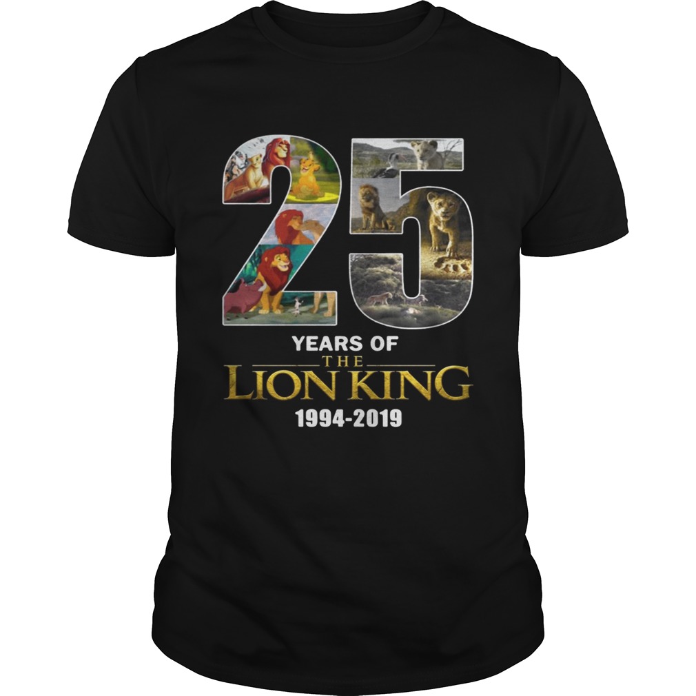 25 years of the Lion King 19942019 Unisex