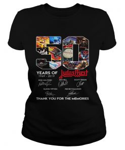 50 years of Judas Priest 1969 2019 signature thank you for the Classic Ladies