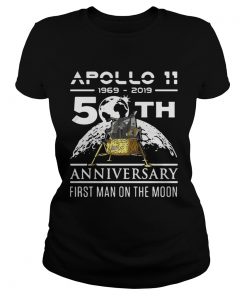 Apollo 11 1969 2019 50th anniversary first man on the moon  Classic Ladies