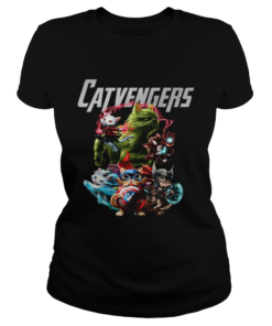 Avengers Endgame Catvengers  Classic Ladies