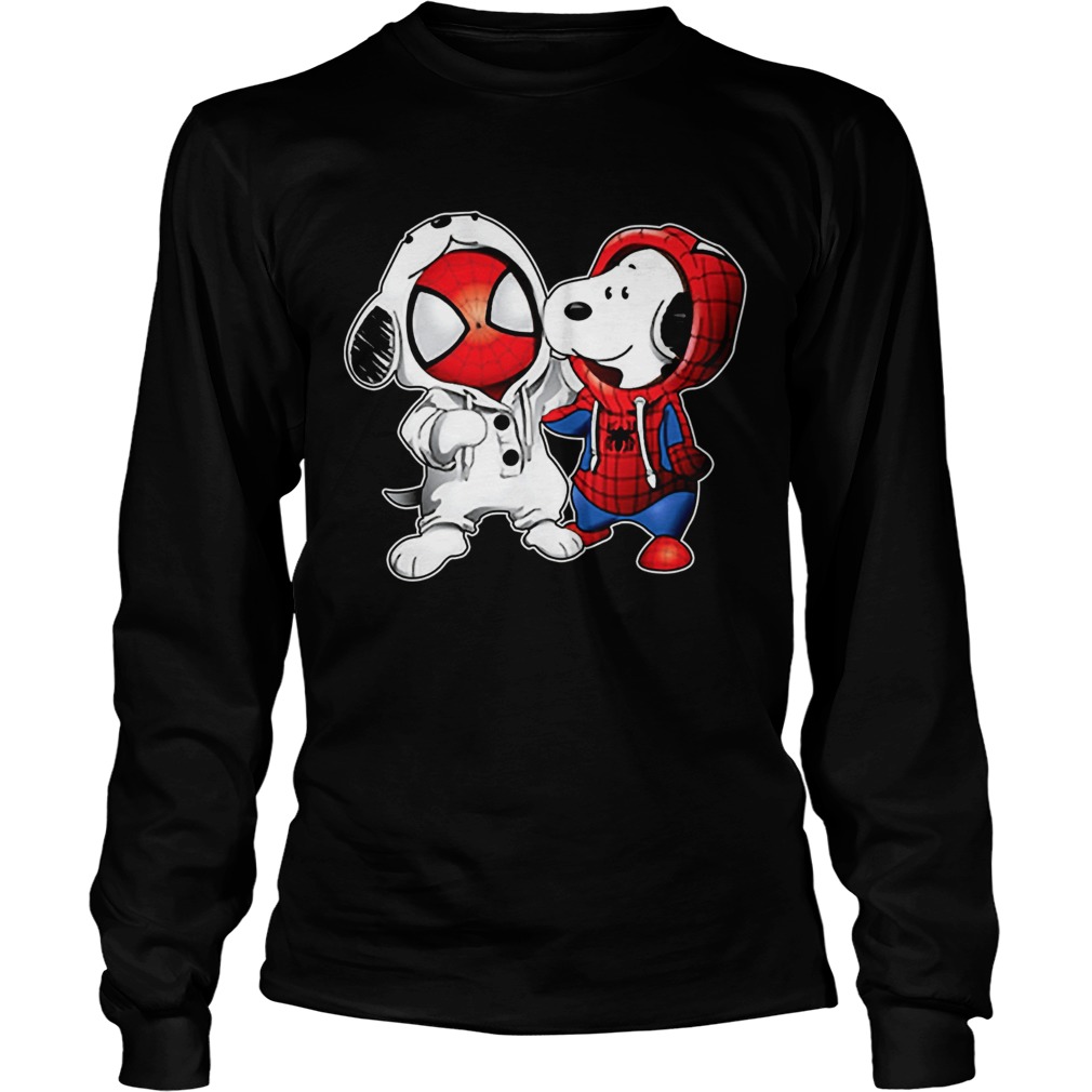 Baby Spiderman and Snoopy LongSleeve