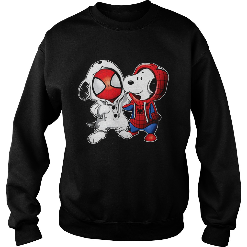 Baby Spiderman and Snoopy Sweatshirt